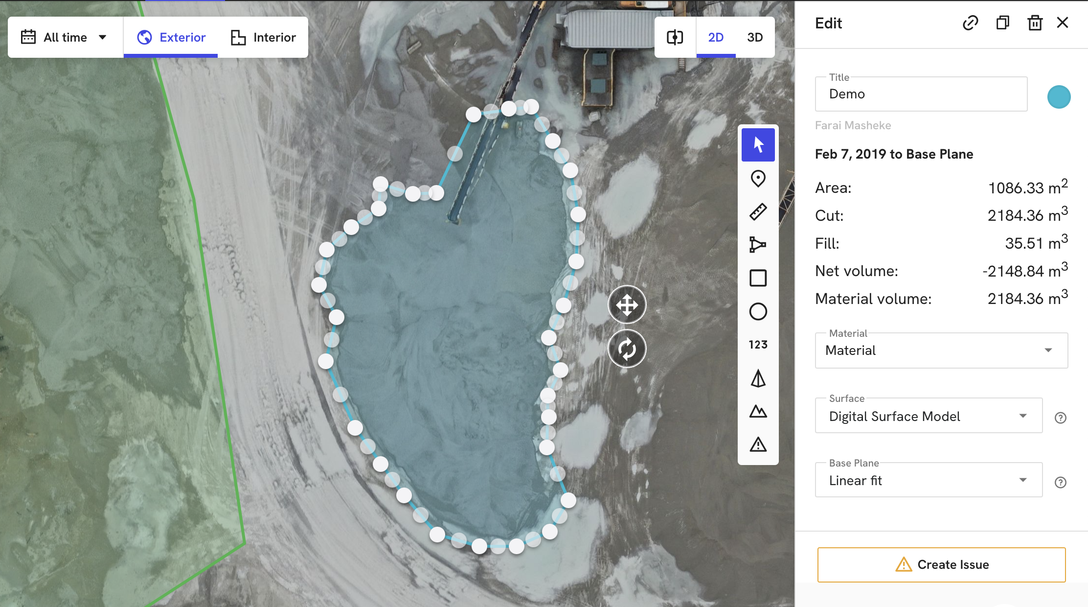 Drone best sale area map